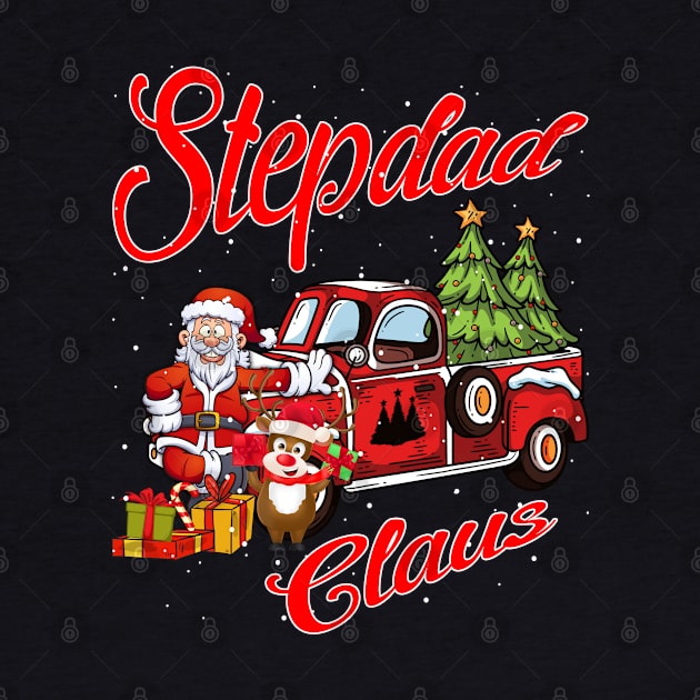 Stepdad Claus Santa Car Christmas Funny Awesome Gift by intelus